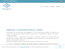 Tablet Screenshot of isagraf.es